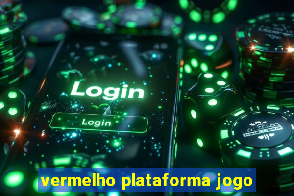 vermelho plataforma jogo